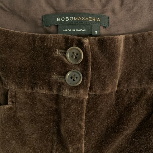 BCBGMaxAzria Velvet Carla Slim Flares - Picture 2 of 4